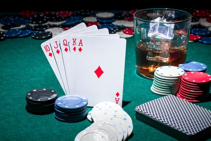 Layar meja live blackjack dengan dealer Indonesia di garuda138 link